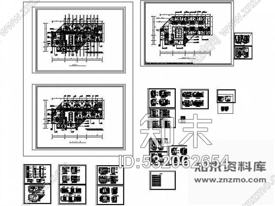 施工图某星级酒店六、七层装修图cad施工图下载【ID:532062654】