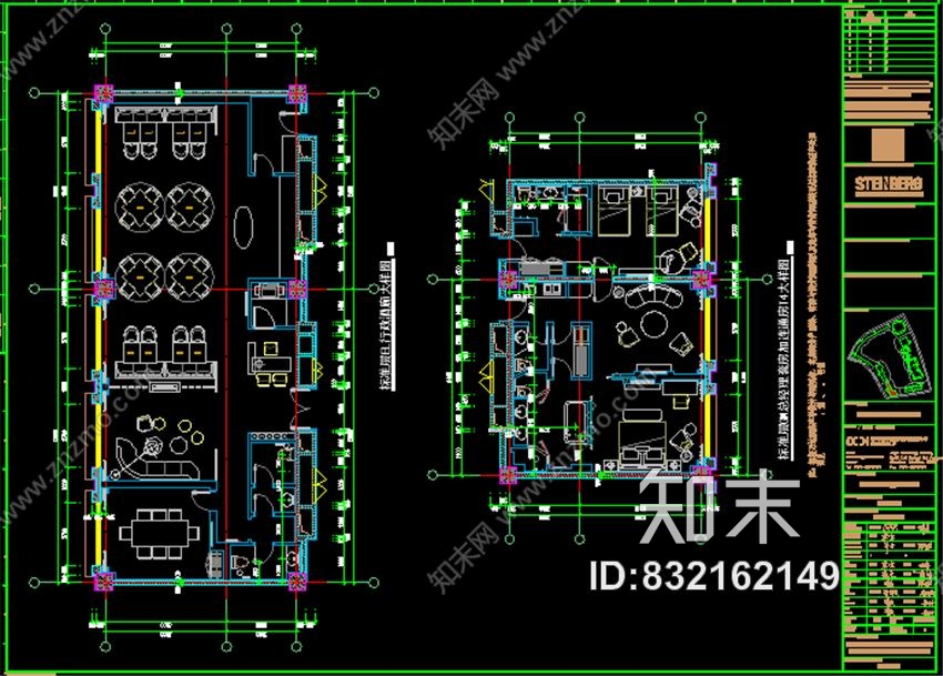 万达设计院无锡万达城酒店群万达嘉华酒店公共区域+客房区域丨外观+内装+CAD建...施工图下载【ID:832162149】