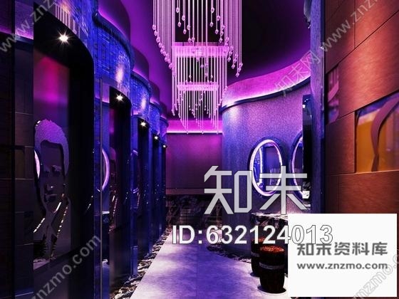 施工图成都奢华慢摇吧室内装修图含效果cad施工图下载【ID:632124013】