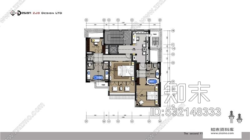 新中式绿城江南里别墅设计方案丨效果图+PDF施工图下载【ID:532148333】