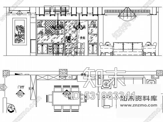 施工图厦门风景秀丽山庄简欧三层别墅室内装修施工图含效果cad施工图下载【ID:531983341】