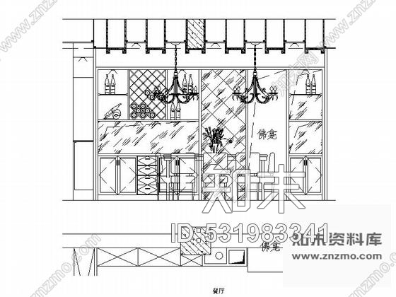 施工图厦门风景秀丽山庄简欧三层别墅室内装修施工图含效果cad施工图下载【ID:531983341】