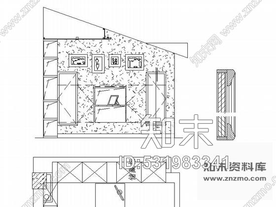 施工图厦门风景秀丽山庄简欧三层别墅室内装修施工图含效果cad施工图下载【ID:531983341】