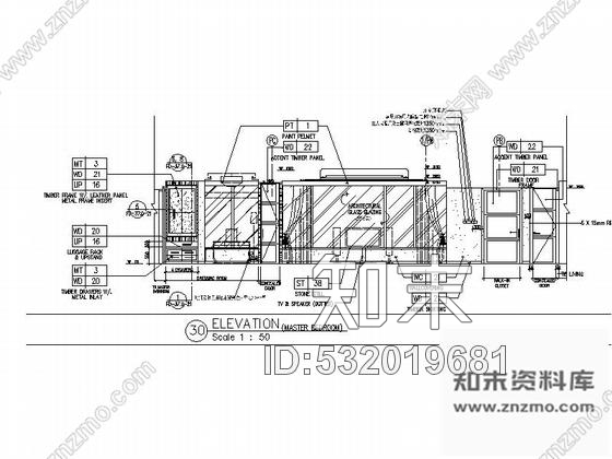 施工图深圳五星级奢华商务酒店顶级总统套房室内设计cad施工图施工图下载【ID:532019681】