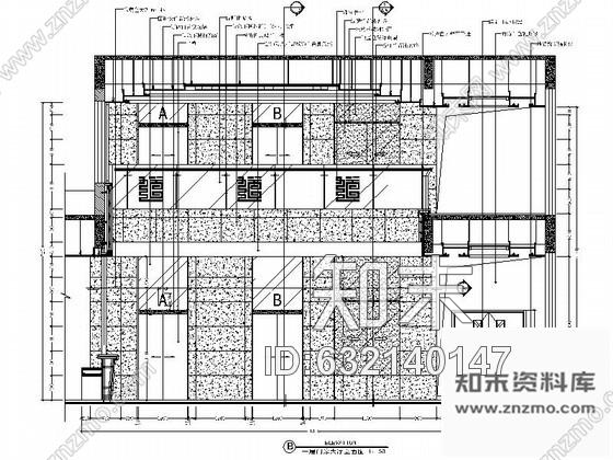 施工图江西某中医院门诊医技楼装修施工图cad施工图下载【ID:632140147】