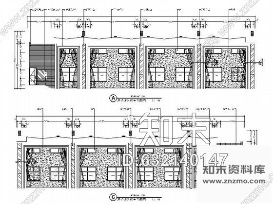 施工图江西某中医院门诊医技楼装修施工图cad施工图下载【ID:632140147】