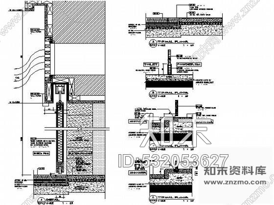 施工图五星假日酒店豪华套房2施工图cad施工图下载【ID:532053627】