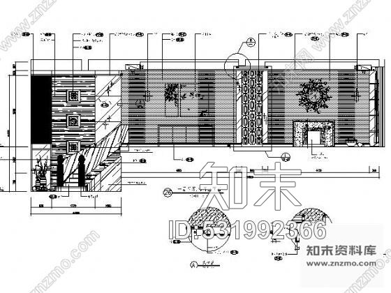 施工图成都某别墅样板房施工图含效果cad施工图下载【ID:531992366】