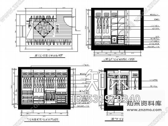 施工图苏州十大顶级别墅奢华室内装修图cad施工图下载【ID:531979340】