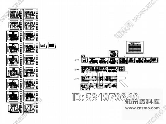 施工图苏州十大顶级别墅奢华室内装修图cad施工图下载【ID:531979340】