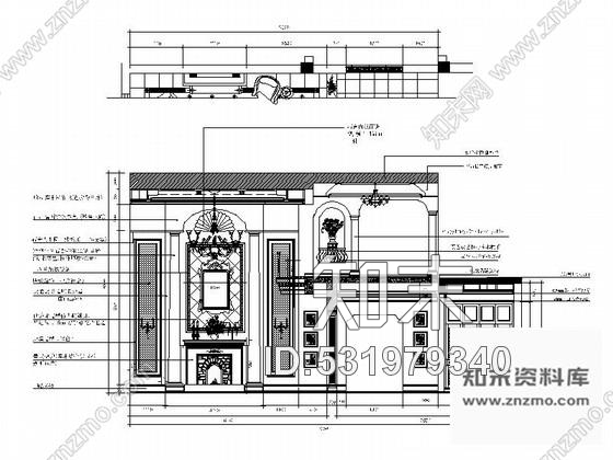 施工图苏州十大顶级别墅奢华室内装修图cad施工图下载【ID:531979340】