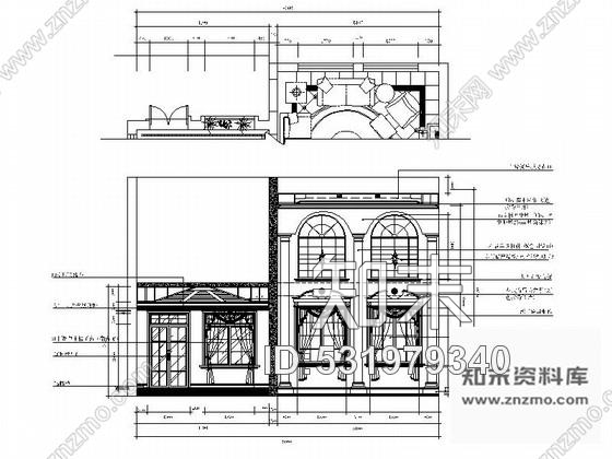 施工图苏州十大顶级别墅奢华室内装修图cad施工图下载【ID:531979340】