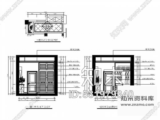 施工图苏州十大顶级别墅奢华室内装修图cad施工图下载【ID:531979340】