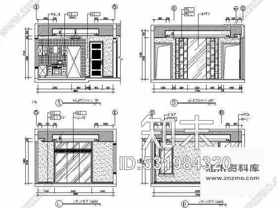 施工图武汉精品独栋现代双层别墅室内装修施工图cad施工图下载【ID:531984320】