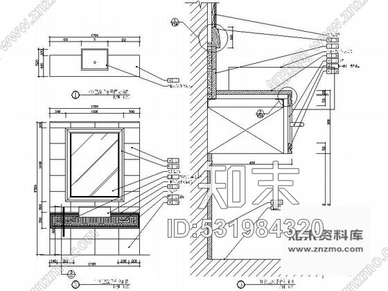 施工图武汉精品独栋现代双层别墅室内装修施工图cad施工图下载【ID:531984320】