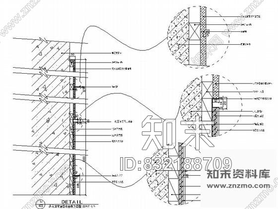 图块/节点成套吸引材料墙面装饰造型节点详图CAD图块下载cad施工图下载【ID:832188709】