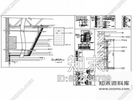 图块/节点成套吸引材料墙面装饰造型节点详图CAD图块下载cad施工图下载【ID:832188709】