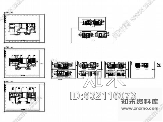 施工图某豪华会所卫生间室内装修施工图cad施工图下载【ID:632116073】