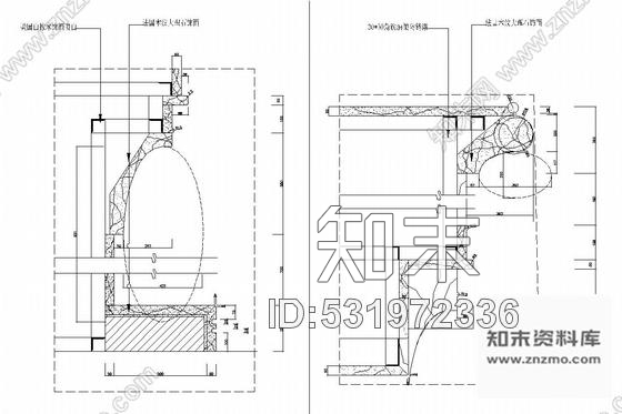 施工图美式新古典别墅室内设计施工图含实景照片cad施工图下载【ID:531972336】