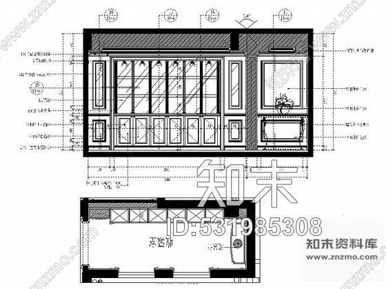 施工图福州超经典高端欧式四层别墅设计CAD装修图含效果cad施工图下载【ID:531985308】