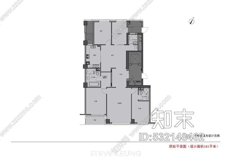 梁志天新作上海融创滨江壹号院住宅项目12#楼cad施工图下载【ID:532148462】