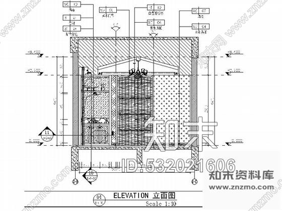 施工图西藏民族特色舒适自然标准酒店客房室内施工图cad施工图下载【ID:532021606】