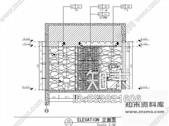 施工图西藏民族特色舒适自然标准酒店客房室内施工图cad施工图下载【ID:532021606】