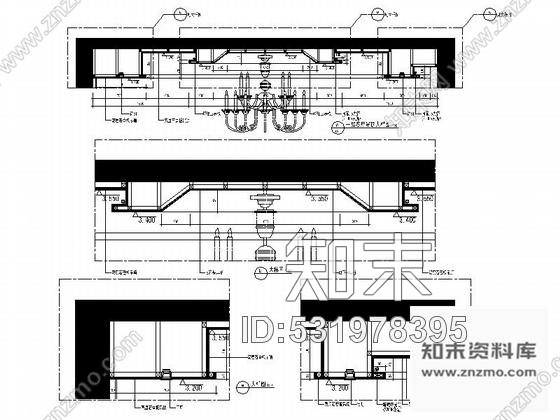 施工图江苏时尚现代风格三层别墅室内装修施工图含效果cad施工图下载【ID:531978395】