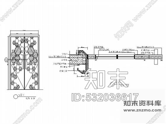 施工图西安大酒店KTV室内装饰设计CAD施工图施工图下载【ID:532036617】