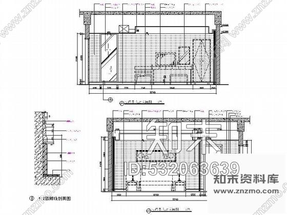 施工图酒店标准单人房装修图cad施工图下载【ID:532063639】