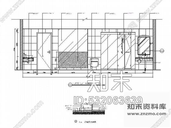 施工图酒店标准单人房装修图cad施工图下载【ID:532063639】