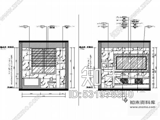 施工图上海松江区新装饰主义两层别墅样板间装修施工图含实景cad施工图下载【ID:531978310】