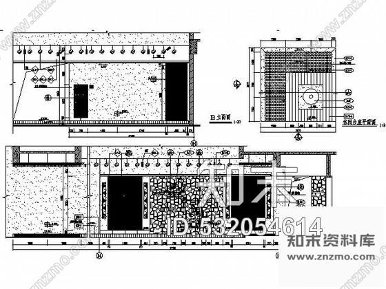 施工图酒店露天休息区施工图cad施工图下载【ID:532054614】