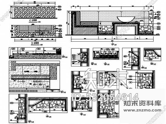 施工图酒店露天休息区施工图cad施工图下载【ID:532054614】