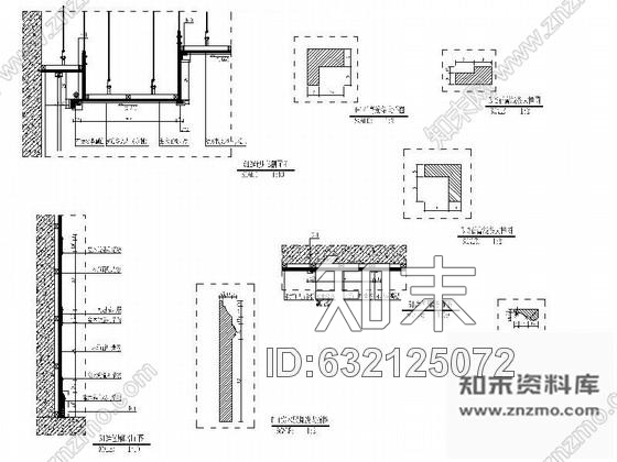 施工图北京欧式量贩式娱乐会所KTV包间装修图cad施工图下载【ID:632125072】