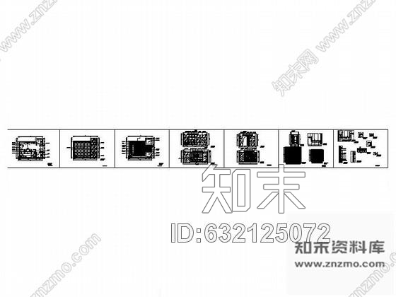 施工图北京欧式量贩式娱乐会所KTV包间装修图cad施工图下载【ID:632125072】