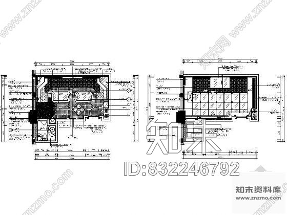 图块/节点KTV贵宾包房平面图cad施工图下载【ID:832246792】