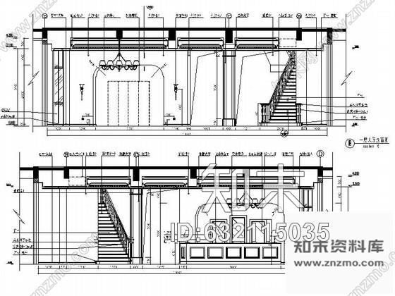 施工图海南生态高档社区尊贵商务会所装修设计施工图cad施工图下载【ID:632115035】