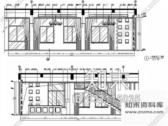 施工图海南生态高档社区尊贵商务会所装修设计施工图cad施工图下载【ID:632115035】