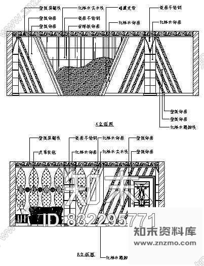 图块/节点KTV包房空间cad施工图下载【ID:832295771】