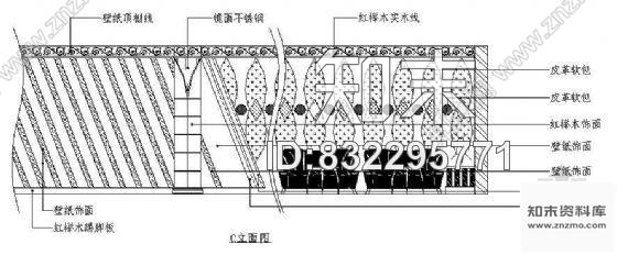 图块/节点KTV包房空间cad施工图下载【ID:832295771】