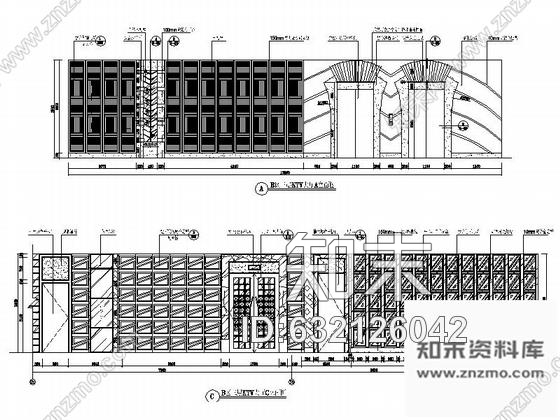 施工图河北某豪华酒店KTV室内装修施工图cad施工图下载【ID:632126042】