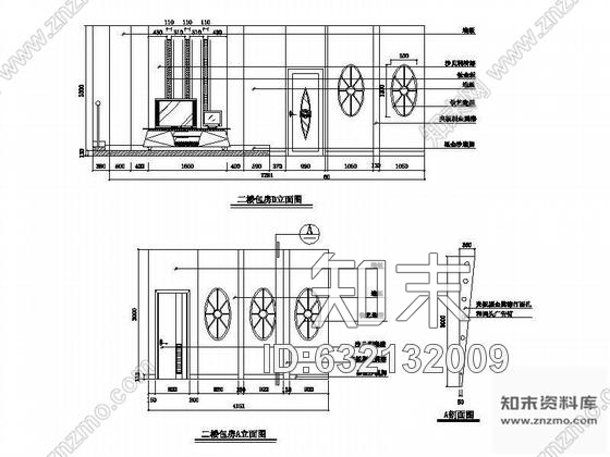 湖南某KTV装修图cad施工图下载【ID:632132009】