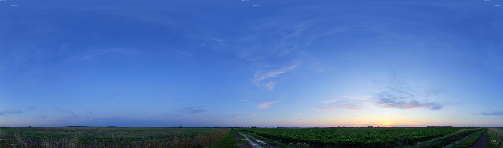 蓝天少云外景213d模型下载【id:21776138】