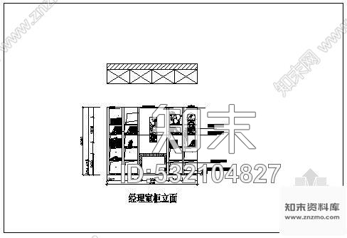 施工图某服装厂办公室装修图cad施工图下载【ID:532104827】