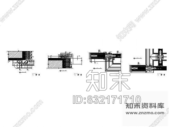 图块/节点样板房入户门详图cad施工图下载【ID:832171710】