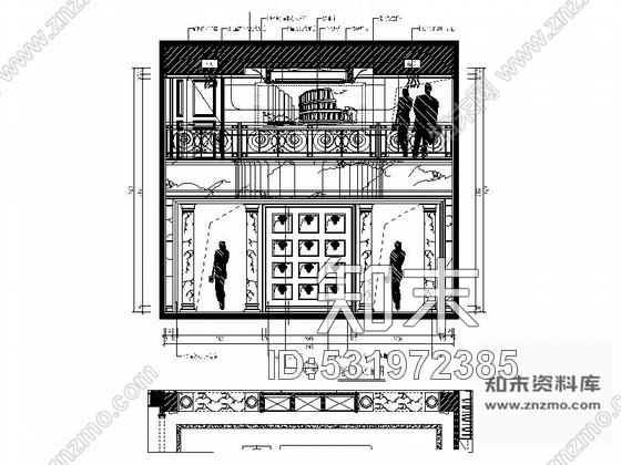 施工图福州富豪区独栋精品欧式三层别墅CAD装修图含效果cad施工图下载【ID:531972385】