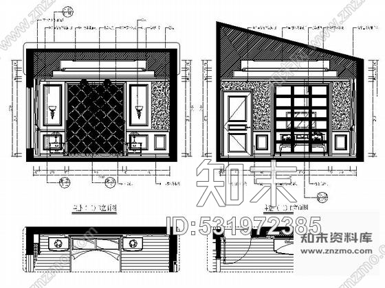 施工图福州富豪区独栋精品欧式三层别墅CAD装修图含效果cad施工图下载【ID:531972385】