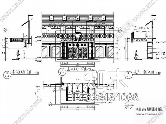 施工图广州某钱柜KTV装修图cad施工图下载【ID:632131068】