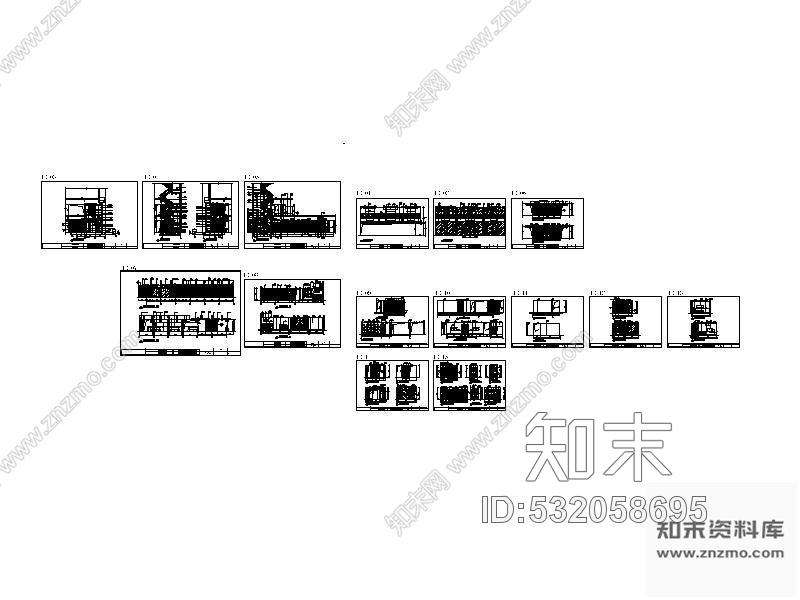 施工图杭州某假日酒店装修图(含效果)cad施工图下载【ID:532058695】